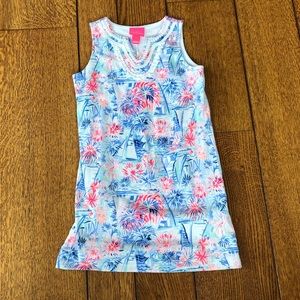 Girls Terry Cloth Shift Dress